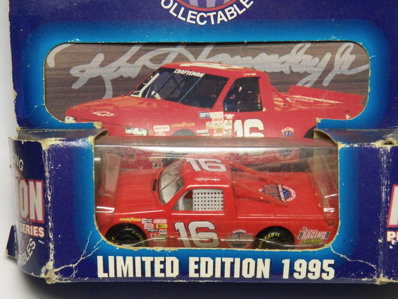 For $1... this NASCAR truck has nice real-rider shoes on it. Bought this for custom fodder.